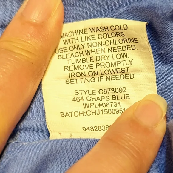 ๐ฅ5 for 25๐ฅ๐HP๐Chaps dress shirts Boys size 18 lot of 2 - Picture 12 of 14